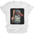 Cool Dollar Bill Guy With Cap And Baseball Costume Premium Tri-Blend Unisex Jersey T-Shirt Cool Dollar Bill Guy With Cap And Baseball Costume Premium Tri-Blend Unisex Jersey T-Shirt