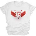 Cute Baseball &Cupid Wings Happy Valentines Boys Men Unisex Jersey T-Shirt Cute Baseball &Cupid Wings Happy Valentines Boys Men Unisex Jersey T-Shirt