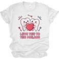 Cute Dentist Valentine Love You To The Molars Teeth Pun Raglan Baseball Tee Unisex Jersey T-Shirt Cute Dentist Valentine Love You To The Molars Teeth Pun Raglan Baseball Tee Unisex Jersey T-Shirt