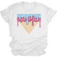 Ice Cream Baseball Cone Dripping Sprinkles Kids Boys Summer Premium Tri-Blend Unisex Jersey T-Shirt Ice Cream Baseball Cone Dripping Sprinkles Kids Boys Summer Premium Tri-Blend Unisex Jersey T-Shirt