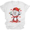 Valentine Baseball Heart Sports Men Boys Kid Unisex Jersey T-Shirt