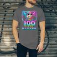 100 Drippy Days Of School Baseball Ice Cream 100th Day Boys Unisex Jersey T-Shirt