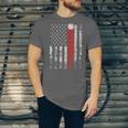 American Flag Baseball Team Baseball Player Baseball Unisex Jersey T-Shirt
