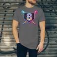 Baseball 8 Year Old Ice Cream Drip 8th Birthday Party Unisex Jersey T-Shirt Baseball 8 Year Old Ice Cream Drip 8th Birthday Party Unisex Jersey T-Shirt