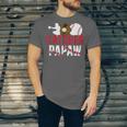 Baseball Catcher Papaw Proud Papaw Of A Baseball Catcher Unisex Jersey T-Shirt