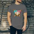 Baseball Drip For Boys Ice Cream Dripping Baseball Sport Unisex Jersey T-Shirt