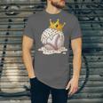 Baseball Drip Ice Cream Crown Melt Graphic Unisex Jersey T-Shirt