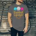 Baseball Lifestyle Baseball Drip Icecream Unisex Jersey T-Shirt Baseball Lifestyle Baseball Drip Icecream Unisex Jersey T-Shirt