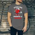 Boys Valentines Baseball Drip Icecream Stealing Hearts Kids Unisex Jersey T-Shirt Boys Valentines Baseball Drip Icecream Stealing Hearts Kids Unisex Jersey T-Shirt