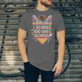 Bruh I Scored 100 Days Of School Baseball Ice Cream Drip Tee Unisex Jersey T-Shirt