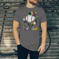 Mardi Gras Ice Cream Drip Baseball Carnival Party Mask Boys Unisex Jersey T-Shirt Mardi Gras Ice Cream Drip Baseball Carnival Party Mask Boys Unisex Jersey T-Shirt