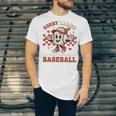 Boys & Women Men Baseball Valentine With Hearts Sporty Love Unisex Jersey T-Shirt
