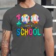 100 Days Of School Baseball Boys Kids Colorful 100th Day Unisex Jersey T-Shirt 100 Days Of School Baseball Boys Kids Colorful 100th Day Unisex Jersey T-Shirt