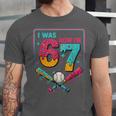 I Was 6 Now Im 7 Ice Cream Drip Baseball For Men Women Kids Unisex Jersey T-Shirt I Was 6 Now Im 7 Ice Cream Drip Baseball For Men Women Kids Unisex Jersey T-Shirt