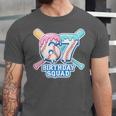 67th Birthday Squad Baseball Ice Cream Drip Birthday Squad Unisex Jersey T-Shirt 67th Birthday Squad Baseball Ice Cream Drip Birthday Squad Unisex Jersey T-Shirt