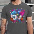 7th Birthday I Was 6 Now I'm 7 Baseball Ice Cream Drip Unisex Jersey T-Shirt