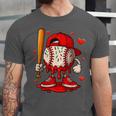 Baseball Drip Ice Cream Apparel Boys Kids Valentines Day Unisex Jersey T-Shirt