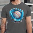 Baseball Drip Ice Cream Glove With Sprinkles Ball Boys Youth Unisex Jersey T-Shirt Baseball Drip Ice Cream Glove With Sprinkles Ball Boys Youth Unisex Jersey T-Shirt