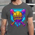 Baseball Drip Outfit Boys Ice Cream Drip Baseball Lifestyle Unisex Jersey T-Shirt