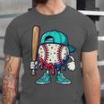 Baseball Drippy Style Apparel For Boys Youth Drip Baseball Unisex Jersey T-Shirt Baseball Drippy Style Apparel For Boys Youth Drip Baseball Unisex Jersey T-Shirt