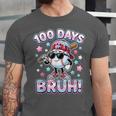 Baseball Ice Cram Drip 100 Days Of School 100th Boys Youth Unisex Jersey T-Shirt