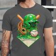 Baseball Life Style Ice Cream Drip Green Unisex Jersey T-Shirt