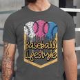 Baseball Lifestyle Ball Sprinkles Drip Boys Kids Men Teen Unisex Jersey T-Shirt Baseball Lifestyle Ball Sprinkles Drip Boys Kids Men Teen Unisex Jersey T-Shirt