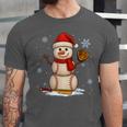 Baseball Snowman Merry Christmas Holiday Sports Xmas Pajamas Unisex Jersey T-Shirt Baseball Snowman Merry Christmas Holiday Sports Xmas Pajamas Unisex Jersey T-Shirt