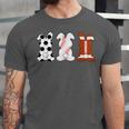 Bunny Football Baseball Sport Easter Day Unisex Jersey T-Shirt
