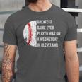 Greatest Game Ever Played Was In Cleveland 2016 Baseball Unisex Jersey T-Shirt Greatest Game Ever Played Was In Cleveland 2016 Baseball Unisex Jersey T-Shirt