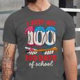 HUGvyn I Just Hit 100 Days Of School Baseball Ice Cream Boys Unisex Jersey T-Shirt HUGvyn I Just Hit 100 Days Of School Baseball Ice Cream Boys Unisex Jersey T-Shirt