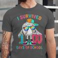HUGvyn I Survived 100 Days Of School Baseball 6 7 Ice Cream Unisex Jersey T-Shirt HUGvyn I Survived 100 Days Of School Baseball 6 7 Ice Cream Unisex Jersey T-Shirt