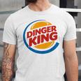 Baseball Dinger King Logo For Home Run Players And Fan Unisex Jersey T-Shirt