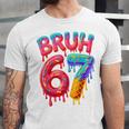 Bruh 67 Baseball Drip Number 67 Player 67th Birthday Unisex Jersey T-Shirt