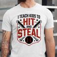 I Teach Kids To Hit And Steal Baseball Softball Coach Premium Tri-Blend Unisex Jersey T-Shirt I Teach Kids To Hit And Steal Baseball Softball Coach Premium Tri-Blend Unisex Jersey T-Shirt
