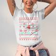Ho Ho Homerun Baseball Ugly Christmas Sweater Party Hitter Unisex Jersey T-Shirt Ho Ho Homerun Baseball Ugly Christmas Sweater Party Hitter Unisex Jersey T-Shirt