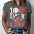 100 Days Of School Baseball Player Teacher Student Unisex Jersey T-Shirt 100 Days Of School Baseball Player Teacher Student Unisex Jersey T-Shirt