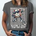 100 Days Of School Boys Dabbing Baseball 100th Day Of School Unisex Jersey T-Shirt 100 Days Of School Boys Dabbing Baseball 100th Day Of School Unisex Jersey T-Shirt