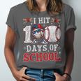 100 Days Of School Dabbing Baseball Hit Student Kids Boys Unisex Jersey T-Shirt 100 Days Of School Dabbing Baseball Hit Student Kids Boys Unisex Jersey T-Shirt
