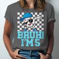 5th Birthday Dabbing Baseball Boys Bruh I'm 5 Year Old Unisex Jersey T-Shirt
