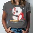 9 Years Old Baseball Birthday Boy 9th Bday Party Unisex Jersey T-Shirt