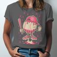 Baseball Drip Ice Cream Breast Cancer Awareness Boys & Girls Unisex Jersey T-Shirt Baseball Drip Ice Cream Breast Cancer Awareness Boys & Girls Unisex Jersey T-Shirt