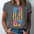 Baseball Drip USA Flag 67 Player 67th Birthday Ice Cream 67 Unisex Jersey T-Shirt Baseball Drip USA Flag 67 Player 67th Birthday Ice Cream 67 Unisex Jersey T-Shirt