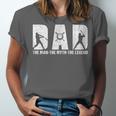 Dad Baseball The Man The Myth The Legend Daddy Father's Day Unisex Jersey T-Shirt Dad Baseball The Man The Myth The Legend Daddy Father's Day Unisex Jersey T-Shirt