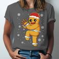 Gingerbread Man Baseball Christmas Unisex Jersey T-Shirt Gingerbread Man Baseball Christmas Unisex Jersey T-Shirt