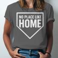 No Place Like Home Baseball Home Plate Unisex Jersey T-Shirt No Place Like Home Baseball Home Plate Unisex Jersey T-Shirt
