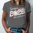 Proud Mama Of A 2026 Senior Baseball Graduation Mom Unisex Jersey T-Shirt Proud Mama Of A 2026 Senior Baseball Graduation Mom Unisex Jersey T-Shirt