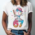 Baseball Drip Number 67 Six Seven Meme Ice Cream Dripping Unisex Jersey T-Shirt