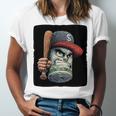 Cool Dollar Bill Guy With Cap And Baseball Costume Premium Tri-Blend Unisex Jersey T-Shirt Cool Dollar Bill Guy With Cap And Baseball Costume Premium Tri-Blend Unisex Jersey T-Shirt