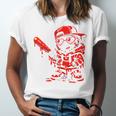 Drippy Baseball Mascot Valentine Heart Glasses Cartoon Unisex Jersey T-Shirt Drippy Baseball Mascot Valentine Heart Glasses Cartoon Unisex Jersey T-Shirt